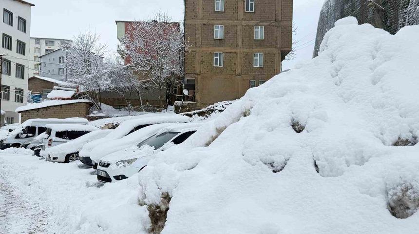Hakkari&rsquo;de 223 yerleşim yerinin yolu ulaşıma kapandı