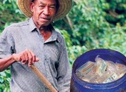 Kazdığı bahçeden 600 milyon dolar çıktı!