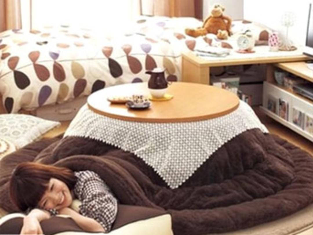 Japon icadı yorganlı masa