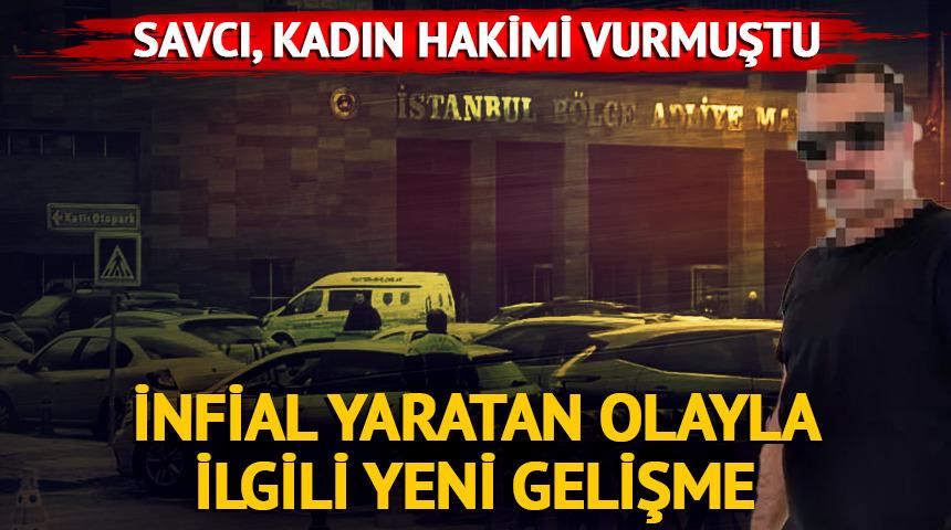 Kartal Adliyesi'nde savcı, kadın hakimi vurmuştu! Adliyeye sevk edildi
