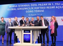 Borsa İstanbul Gongu Global Girişimcilik Haftası için Çaldı