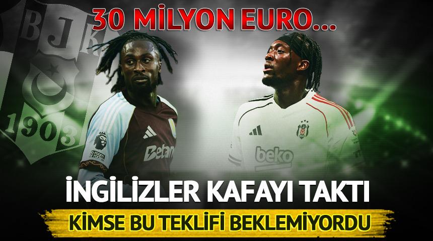 Beşiktaş'a İngiliz devinden tarihi takas! 30 milyon euro...