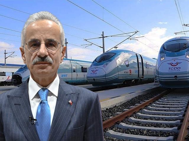 Hızlı tren ile daha &ccedil;ok yolcu seyahat edecek! Bakan Uraloğlu duyurdu: Artıyor