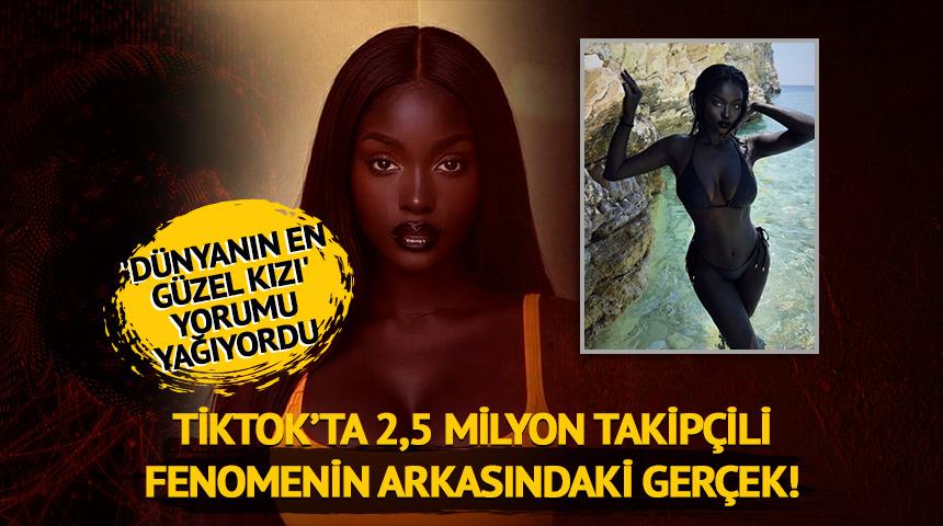 'D&uuml;nyanın en g&uuml;zel kızı' yorumları yağıyordu: Bakın ger&ccedil;ek neymiş