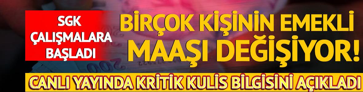 Bir&ccedil;ok kişinin emekli aylıkları değişecek! Murat Bal canlı yayında kritik kulis bilgisini a&ccedil;ıkladı