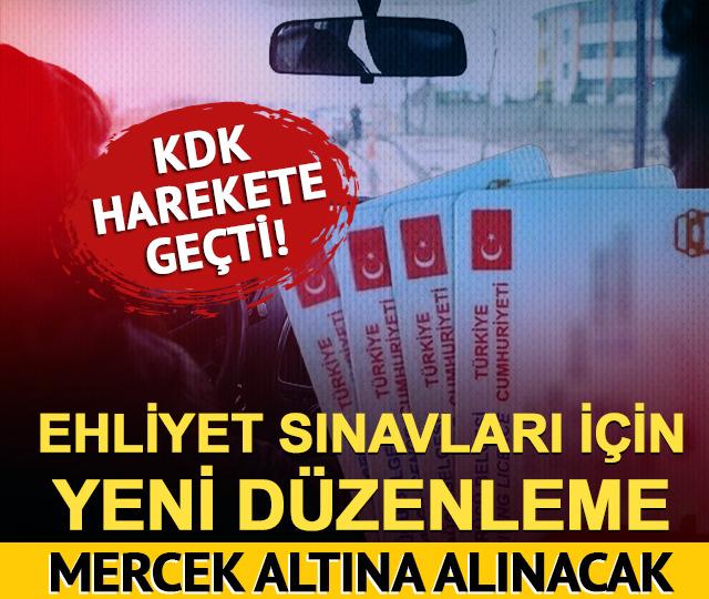 Ehliyet alacaklar dikkat! Direksiyon sınavları mercek altına alınacak