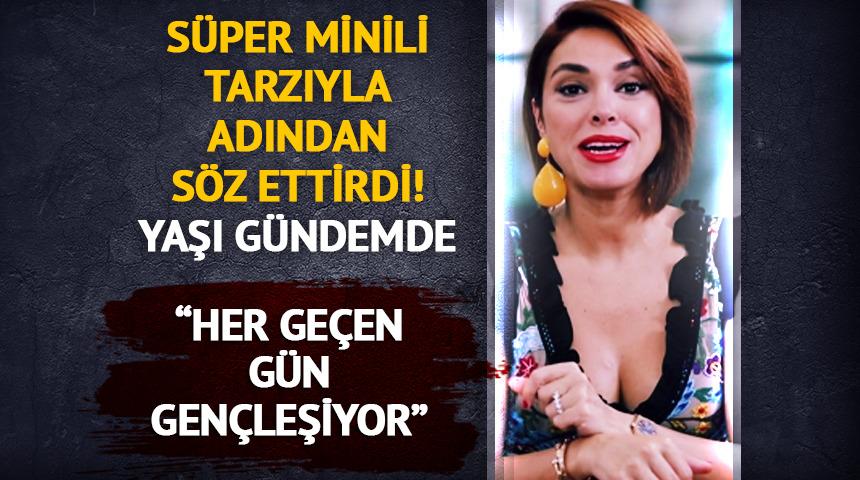 Zuhal Topal s&uuml;per minisiyle poz verdi! "Gittik&ccedil;e gen&ccedil;leşiyor"