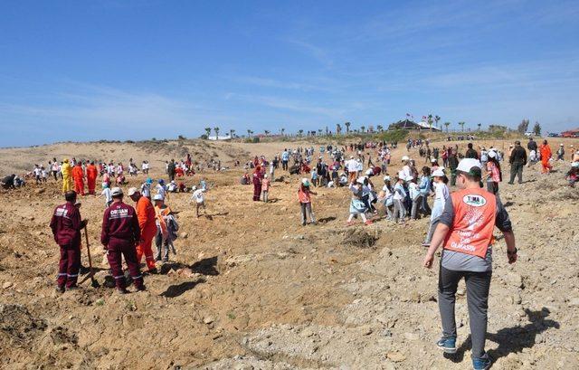 Manavgat’ta Şehit Gür için hatıra ormanı