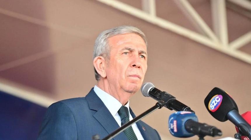 Mansur Yavaş'tan 'su kesintisi' &ccedil;ıkışı! İsim vermeden G&ouml;k&ccedil;ek'i eleştirdi, kullandığı su miktarını a&ccedil;ıkladı