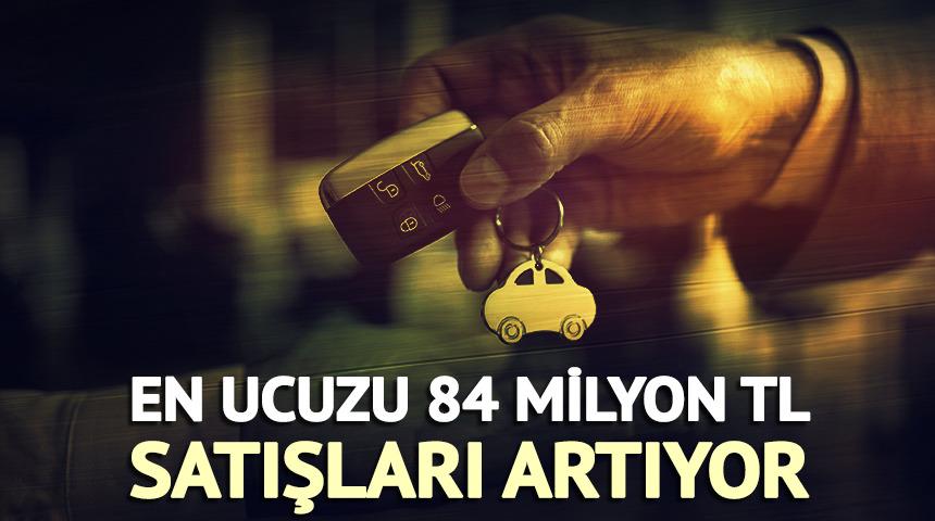 En ucuzu 84 milyon TL: Satışları artıyor! İşte l&uuml;ks otomobil fiyatları