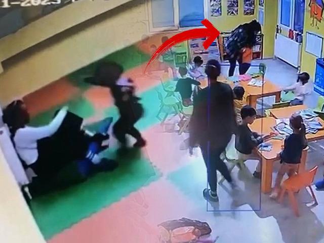 &Ouml;zel kreşte &ccedil;ocuklara şiddet skandalı! 