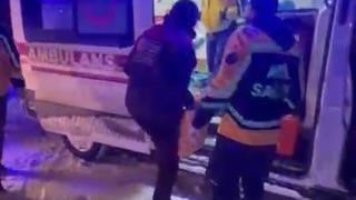 Köyde yaşayan vatandaş rahatsızlandı, ekipler seferber oldu