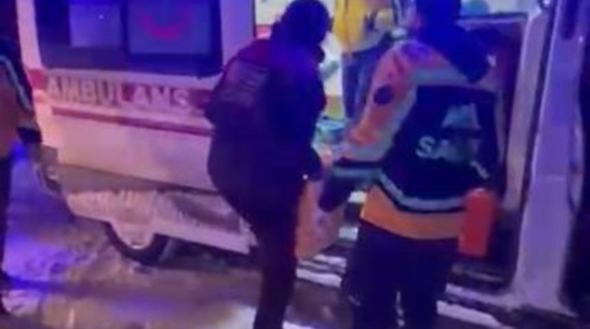 K&ouml;yde yaşayan vatandaş rahatsızlandı, ekipler seferber oldu