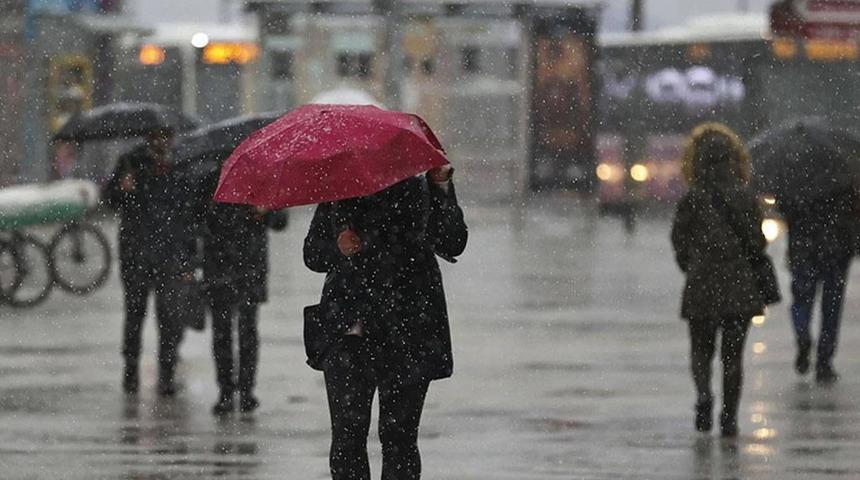 Kastamonu i&ccedil;in kuvvetli sağanak ve kar yağışı uyarısı