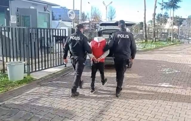 Bafra&rsquo;da 25 yıl hapisle aranan h&uuml;k&uuml;ml&uuml; yakalandı 1