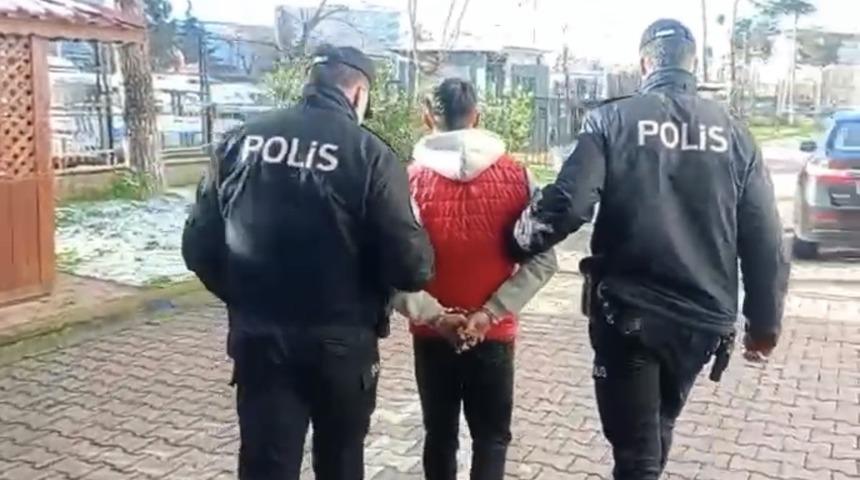 Bafra&rsquo;da 25 yıl hapisle aranan h&uuml;k&uuml;ml&uuml; yakalandı