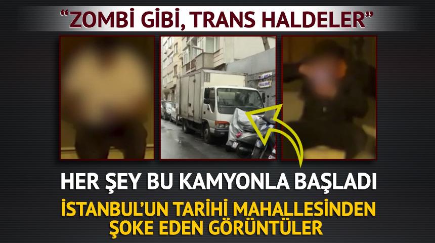 Teşvikiye sakinleri tedirgin: "Zombi gibi, trans haldeler"
