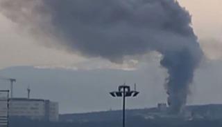 Sakarya Şehir Hastanesi inşaatında yangın