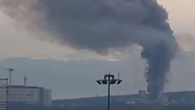 Sakarya Şehir Hastanesi inşaatında yangın