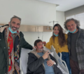 Ufuk �zkan'a 'Geni� Aile' ekibinden hastane ziyareti