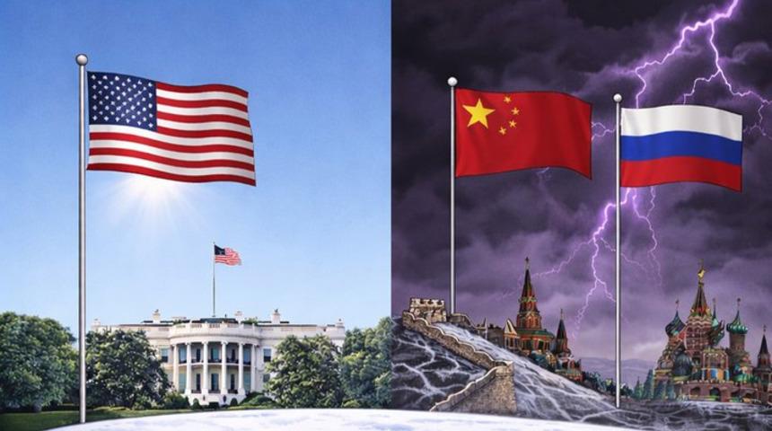 Beyaz Saray'dan dikkat &ccedil;eken Gr&ouml;nland paylaşımı: "ABD mi, Rusya-&Ccedil;in mi?"