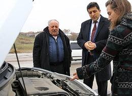 Arabayı tanımayana ehliyet yok