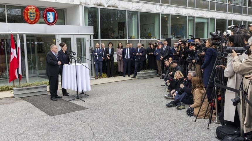 ABD, Danimarka ve Gr&ouml;nland heyetleri Beyaz Saray'da bir araya geldi