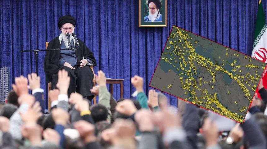 İran'dan gece yarısı 'hava sahası' hamlesi!  &Ouml;nce yasaklandı sonra serbest bırakıldı