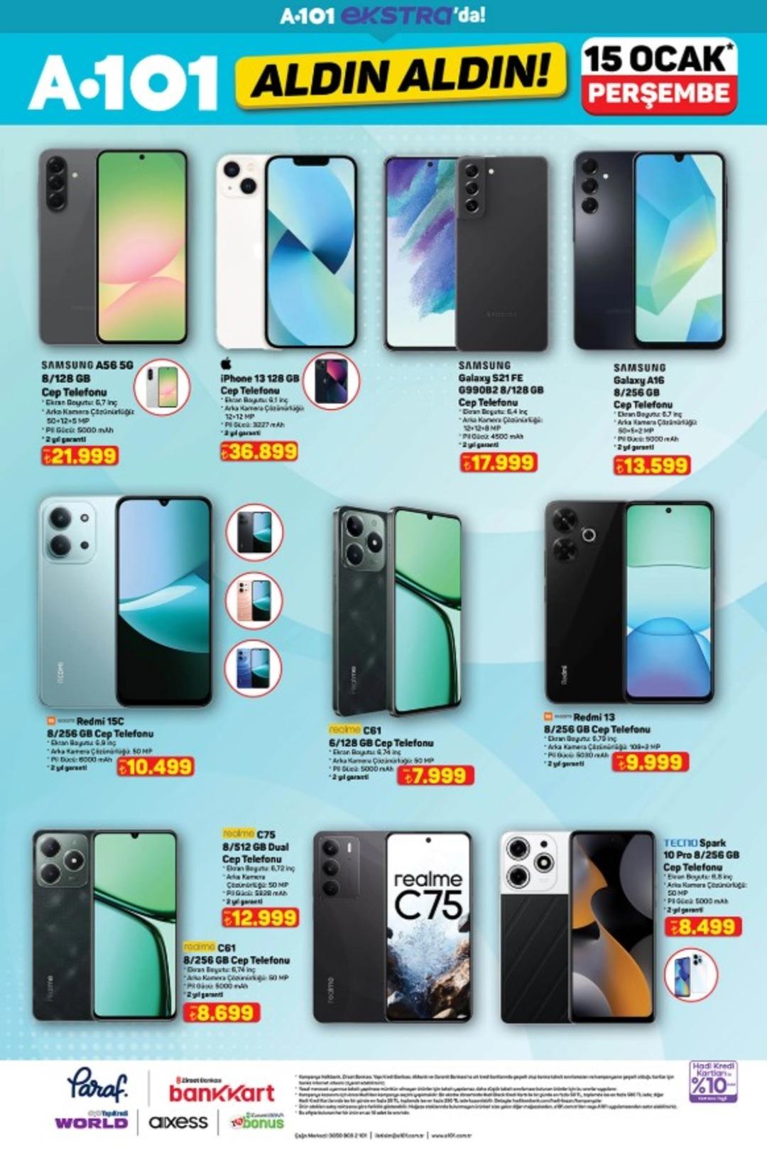 A101 e Columbia mont çeşitleri geliyor! 15 Ocak 2026 A101 katalog yayınlandı 6