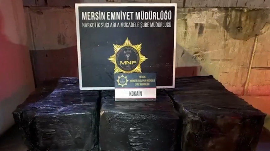 Mersin Limanı'nda y&uuml;zlerce kilo kokain ele ge&ccedil;irildi! Brezilya detayı dikkat &ccedil;ekti