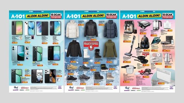 A101'e Columbia mont çeşitleri geliyor! 15 Ocak 2026 A101 katalog yayınlandı