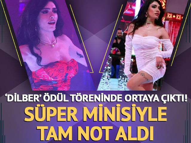 &Ouml;d&uuml;l t&ouml;reninde ortaya &ccedil;ıktı! Herkes onu konuştu