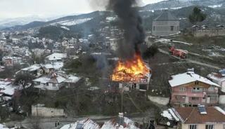Tokat&rsquo;ta sobadan &ccedil;ıkan kıvılcım evi k&uuml;l etti