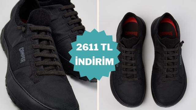 Adımlarınızı hafifleten tasarım: Camper Peu Serra ayakkabıdaki indirimi kaçırmayın