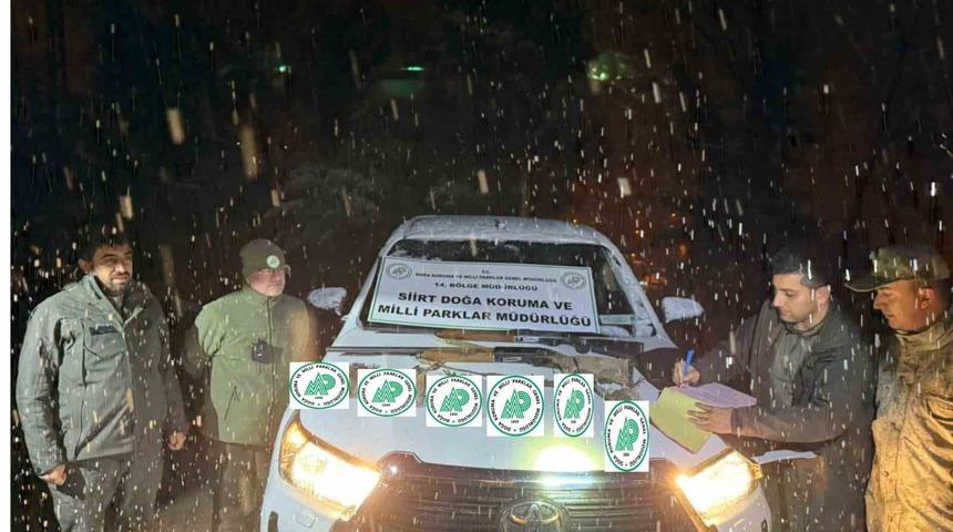 Siirt&rsquo;te &uuml;&ccedil; ka&ccedil;ak avcıya 68 bin lira ceza