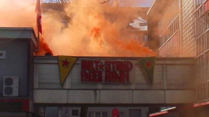  YPG/PKK yandaşları SPD binasını işgal etti