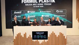 Borsa İstanbul'da gong, Form&uuml;l Plastik ve Metal Sanayi AŞ i&ccedil;in &ccedil;aldı