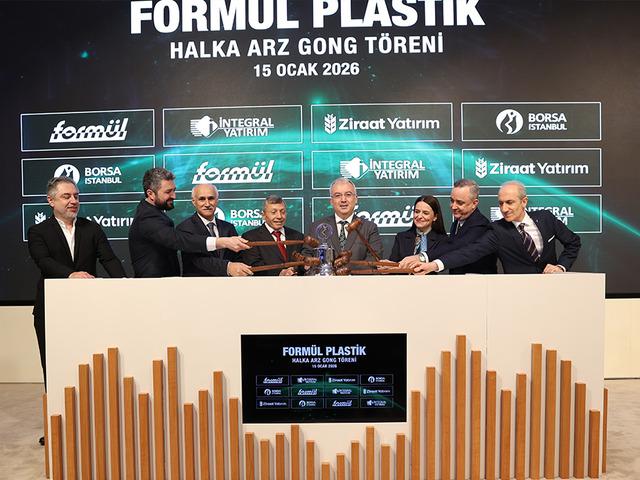 Borsa İstanbul'da gong, Form&uuml;l Plastik ve Metal Sanayi AŞ i&ccedil;in &ccedil;aldı