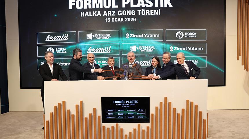 Borsa İstanbul'da gong, Form&uuml;l Plastik ve Metal Sanayi AŞ i&ccedil;in &ccedil;aldı