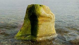 Deniz geri &ccedil;ekildi, Roma d&ouml;nemine ait tarih ortaya &ccedil;ıktı!