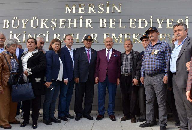 Mersin’de ’İkinci Bahar Emekli Dinlenme Evi’ hizmete açıldı