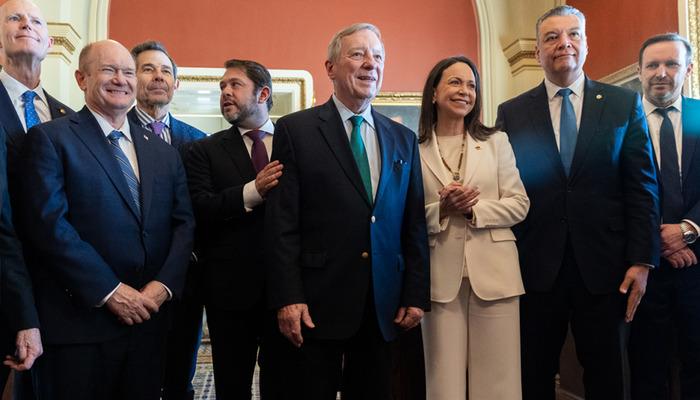 Venezuelalı muhalif lider Machado Washington'da