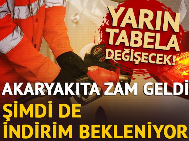 Akaryakıta zam gelir gelmez indirim beklenmeye başladı!