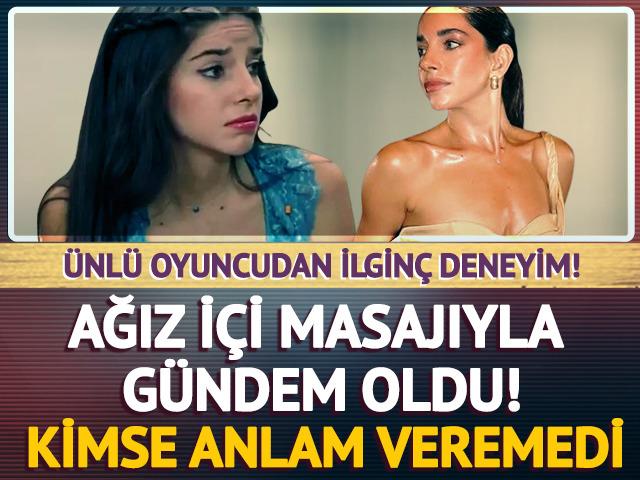 Elvin Levinler ağız i&ccedil;i masajıyla g&uuml;ndemde! Sosyal medya onu konuştu 
