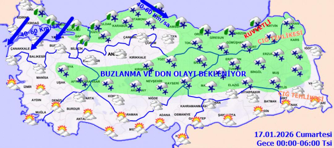 Kar geri geliyor! MGM uyardı: Yağmurla birlikte 5 g&uuml;n s&uuml;recek! 3