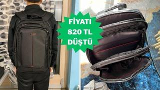 İşten seyahate her an yanınızda: Samsonite sırt çantasında büyük indirim başladı!