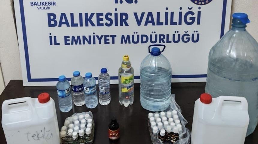 Erdek&rsquo;te ka&ccedil;ak i&ccedil;ki operasyonu