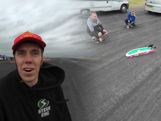 Ger&ccedil;ek arabaları bile geride bıraktı: D&uuml;nya hız rekoru kırdı!