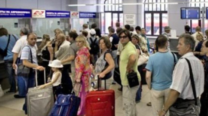 Turist sayısında büyük düşüş
