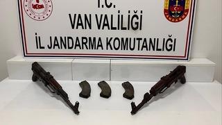 Başkale’de uzun namlulu silah ele geçirildi